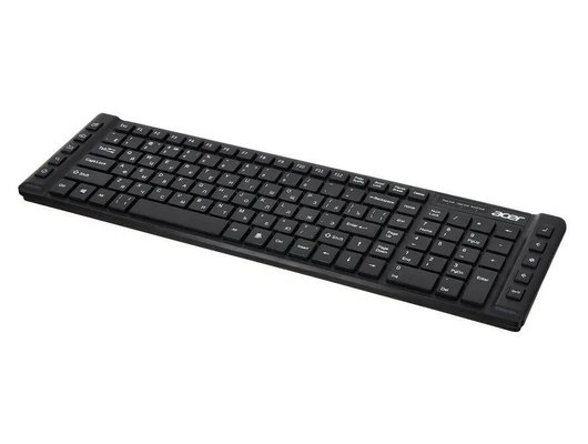 Клавиатура проводная Acer OKW010 черный slim (ZL.KBDEE.002)